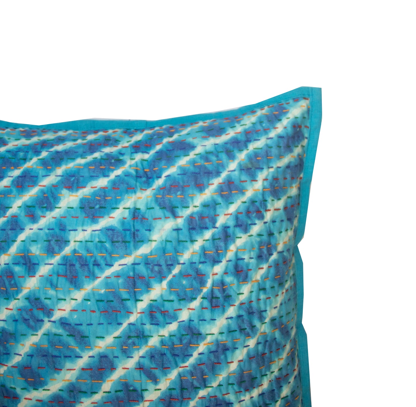 Katha Work Cushion Cover - Single Piece