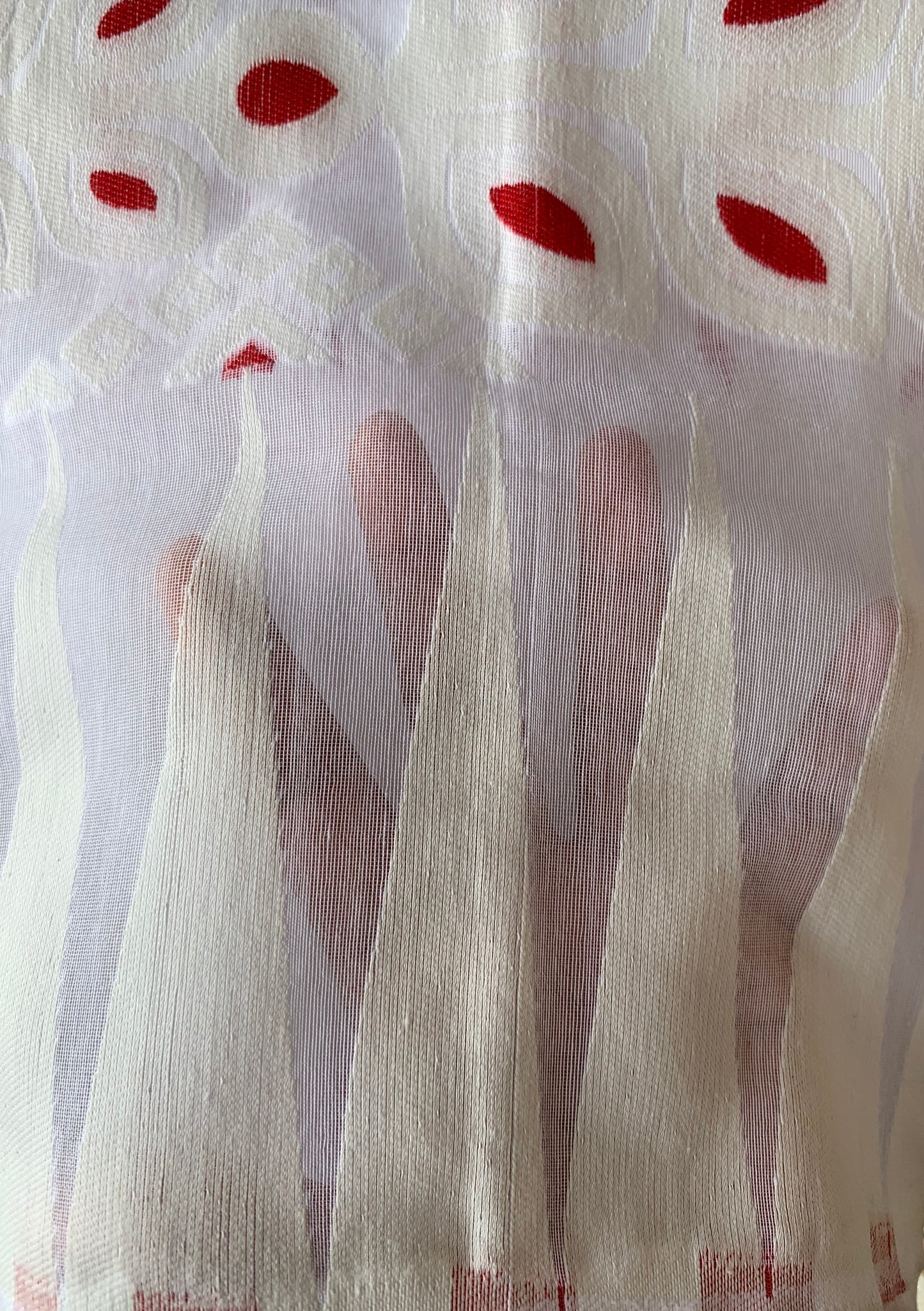 HANDWOVEN PURE COTTON DHAKAI JAMDANI SAREE