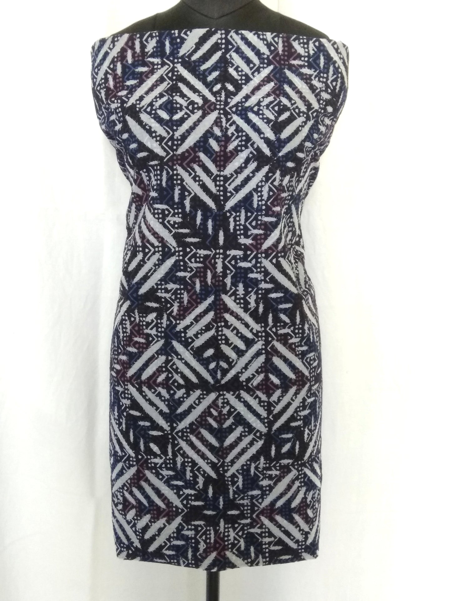 Applique Work Cotton Kurta Fabric
