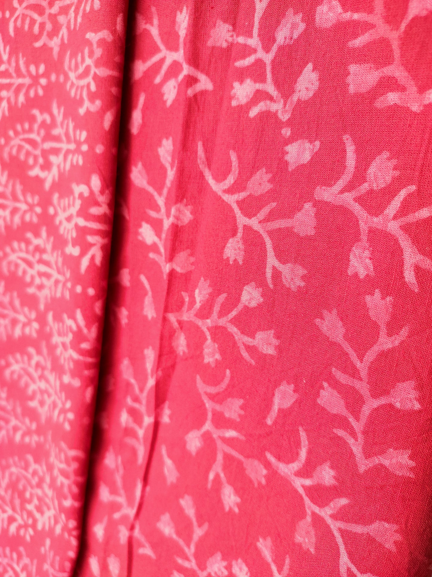 PURE COTTON HAND BLOCK PRINTED 3-PIECE SUIT FABRIC