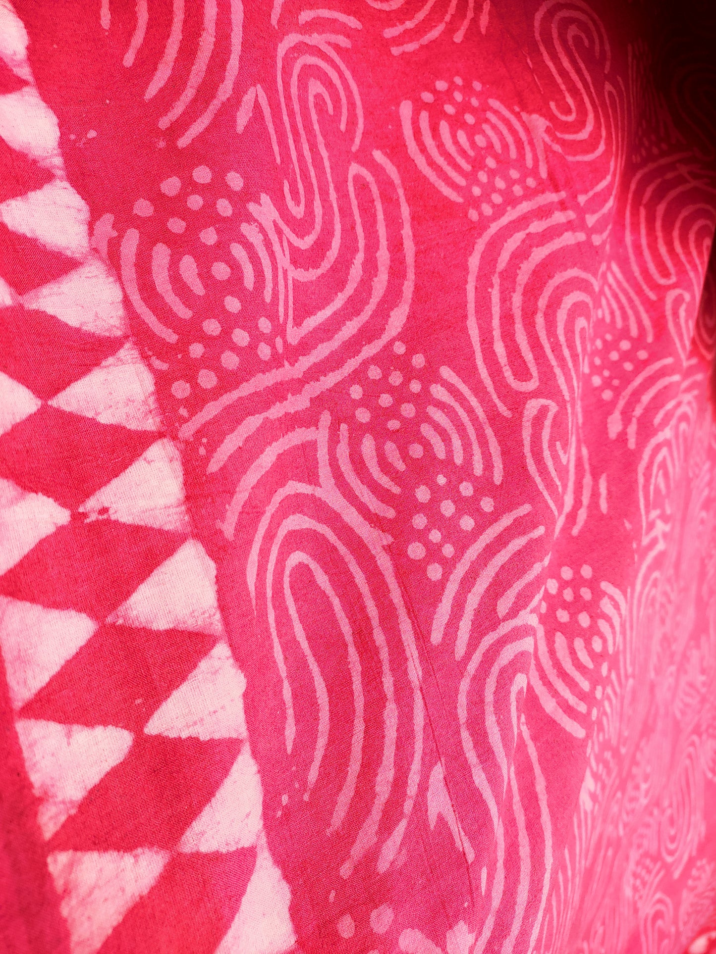 PURE COTTON HAND BLOCK PRINTED 3-PIECE SUIT FABRIC