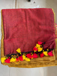 HANDWOVEN PURE BENGAL COTTON SAREE