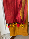 HANDWOVEN PURE BENGAL COTTON SAREE