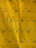 HANDWOVEN PURE COTTON DHAKAI JAMDANI SAREE WITH ZARI WORK