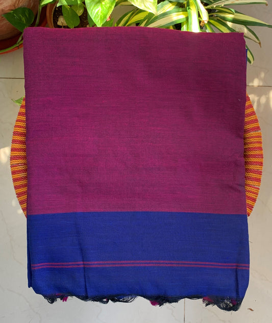 HANDWOVEN PURE BENGAL COTTON SAREE